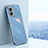 Ultra-thin Silicone Gel Soft Case Cover XL1 for Oppo A57 5G Blue