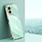 Ultra-thin Silicone Gel Soft Case Cover XL1 for Oppo A57 5G Green