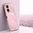 Ultra-thin Silicone Gel Soft Case Cover XL1 for Oppo A78 4G Clove Purple