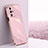 Ultra-thin Silicone Gel Soft Case Cover XL1 for Oppo A93s 5G Pink