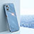 Ultra-thin Silicone Gel Soft Case Cover XL1 for Oppo A96 4G Blue