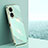 Ultra-thin Silicone Gel Soft Case Cover XL1 for Oppo A98 5G Green