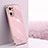 Ultra-thin Silicone Gel Soft Case Cover XL1 for Oppo Find X5 Pro 5G Pink