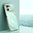 Ultra-thin Silicone Gel Soft Case Cover XL1 for Oppo K10 5G Green