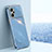 Ultra-thin Silicone Gel Soft Case Cover XL1 for Oppo K10 Pro 5G Blue