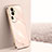 Ultra-thin Silicone Gel Soft Case Cover XL1 for Oppo Reno10 Pro+ Plus 5G Rose Gold