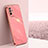 Ultra-thin Silicone Gel Soft Case Cover XL1 for Oppo Reno5 Z 5G Hot Pink