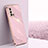 Ultra-thin Silicone Gel Soft Case Cover XL1 for Oppo Reno6 Lite Pink