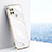 Ultra-thin Silicone Gel Soft Case Cover XL1 for Realme V3 5G White