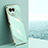 Ultra-thin Silicone Gel Soft Case Cover XL1 for Realme V50s 5G Green