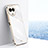 Ultra-thin Silicone Gel Soft Case Cover XL1 for Realme V50s 5G White