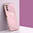 Ultra-thin Silicone Gel Soft Case Cover XL1 for Samsung Galaxy A02s Pink
