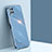 Ultra-thin Silicone Gel Soft Case Cover XL1 for Samsung Galaxy A12 Nacho Blue