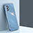 Ultra-thin Silicone Gel Soft Case Cover XL1 for Samsung Galaxy A52 4G Blue