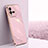 Ultra-thin Silicone Gel Soft Case Cover XL1 for Vivo iQOO 10 5G Pink