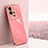 Ultra-thin Silicone Gel Soft Case Cover XL1 for Vivo iQOO 11 Pro 5G Hot Pink