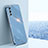 Ultra-thin Silicone Gel Soft Case Cover XL1 for Vivo V23 Pro 5G Blue