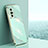 Ultra-thin Silicone Gel Soft Case Cover XL1 for Vivo X70 5G Green