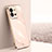 Ultra-thin Silicone Gel Soft Case Cover XL1 for Vivo X80 Lite 5G Gold