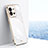 Ultra-thin Silicone Gel Soft Case Cover XL1 for Vivo X80 Lite 5G White