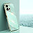 Ultra-thin Silicone Gel Soft Case Cover XL1 for Vivo Y35 4G Green
