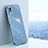 Ultra-thin Silicone Gel Soft Case Cover XL1 for Vivo Y53s NFC Blue