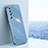 Ultra-thin Silicone Gel Soft Case Cover XL1 for Xiaomi Mi 10S 5G Blue