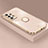 Ultra-thin Silicone Gel Soft Case Cover XL4 for Samsung Galaxy A23 4G Gold