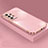 Ultra-thin Silicone Gel Soft Case Cover XL4 for Samsung Galaxy A32 4G Rose Gold
