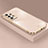 Ultra-thin Silicone Gel Soft Case Cover XL4 for Samsung Galaxy A52 5G Gold