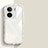 Ultra-thin Silicone Gel Soft Case Cover YK1 for Vivo iQOO Z7x 5G White