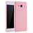 Ultra-thin Silicone Gel Soft Case S01 for Samsung Galaxy A7 Duos SM-A700F A700FD Pink