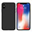 Ultra-thin Silicone Gel Soft Case S11 for Apple iPhone Xs Black