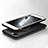 Ultra-thin Silicone Gel Soft Case with Finger Ring Stand A02 for Apple iPhone 8 Plus Black