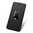 Ultra-thin Silicone Gel Soft Case with Finger Ring Stand A02 for Huawei P10 Black