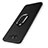 Ultra-thin Silicone Gel Soft Case with Finger Ring Stand A03 for Samsung Galaxy S8 Black