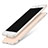 Ultra-thin Silicone Gel Soft Case with Finger Ring Stand A04 for Apple iPhone 7 Plus Gold