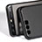 Ultra-thin Silicone Gel Soft Case with Finger Ring Stand for Huawei P10 Black