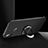 Ultra-thin Silicone Gel Soft Case with Finger Ring Stand for Xiaomi Redmi Y2 Black