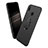 Ultra-thin Silicone Gel Soft Case with Magnetic Finger Ring Stand for Huawei P Smart+ Plus Black