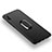 Ultra-thin Silicone Gel Soft Case with Magnetic Finger Ring Stand for Xiaomi Mi 8 Screen Fingerprint Edition Black