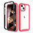 Ultra-thin Silicone Gel Soft Matte Finish Front and Back Case 360 Degrees Cover for Apple iPhone 15