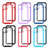 Ultra-thin Silicone Gel Soft Matte Finish Front and Back Case 360 Degrees Cover for Apple iPhone 15 Plus