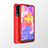 Ultra-thin Silicone Gel Soft Matte Finish Front and Back Case 360 Degrees Cover for Huawei P20 Pro Red