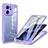 Ultra-thin Silicone Gel Soft Matte Finish Front and Back Case 360 Degrees Cover for Xiaomi Redmi K60 Ultra 5G Clove Purple