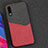 Ultra-thin Silicone Gel Soft Matte Finish Front and Back Case 360 Degrees Cover M01 for Huawei P30 Red and Black