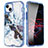 Ultra-thin Silicone Gel Soft Matte Finish Front and Back Case 360 Degrees Cover YJ1 for Apple iPhone 15