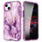 Ultra-thin Silicone Gel Soft Matte Finish Front and Back Case 360 Degrees Cover YJ1 for Apple iPhone 15