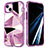 Ultra-thin Silicone Gel Soft Matte Finish Front and Back Case 360 Degrees Cover YJ2 for Apple iPhone 14