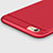 Ultra-thin Silicone TPU Soft Case with Finger Ring Stand for Apple iPhone 6 Red